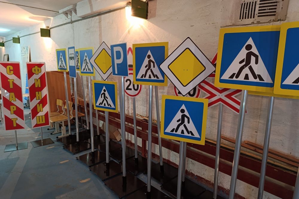 Новый школьный автогородок в Каменске-Уральском поможет детям освоить безопасное поведение на дорогах