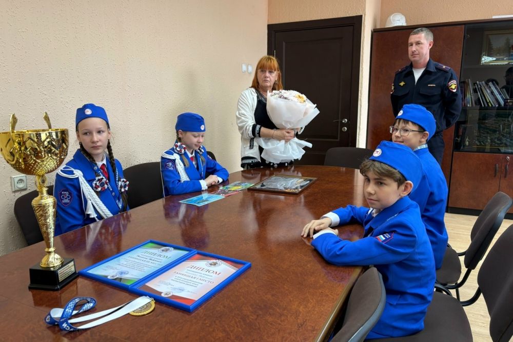 Каменские юные инспекторы дорожного движения с успехом представили страну на международных соревнованиях