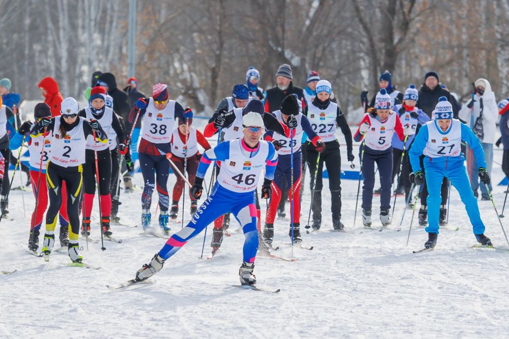 Синарские трубники массово вышли на «Лыжню России-2026» 