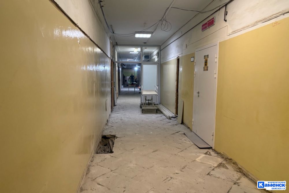 Продолжается ремонт больниц и поликлиник в Каменске-Уральском
