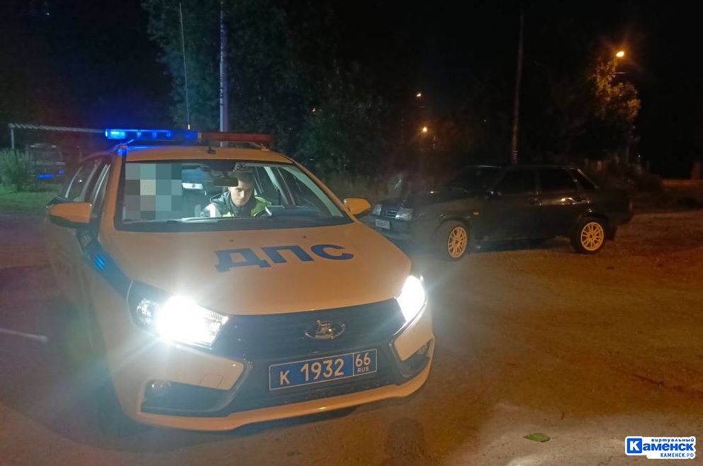 В Каменске-Уральском задержан несовершеннолетний водитель в нетрезвом состоянии