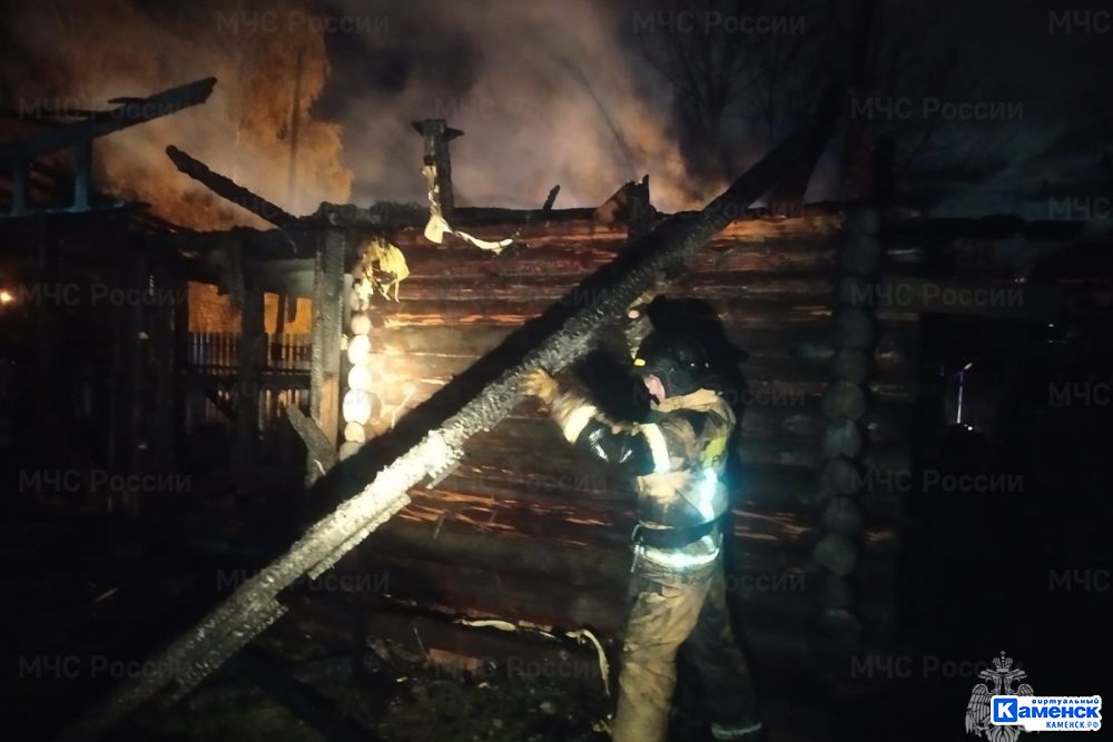 Пожар в деревне Волково Каменского муниципального округа обошелся без жертв