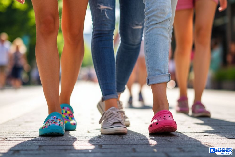 Какая обувь была популярна у жителей России в прошлом году