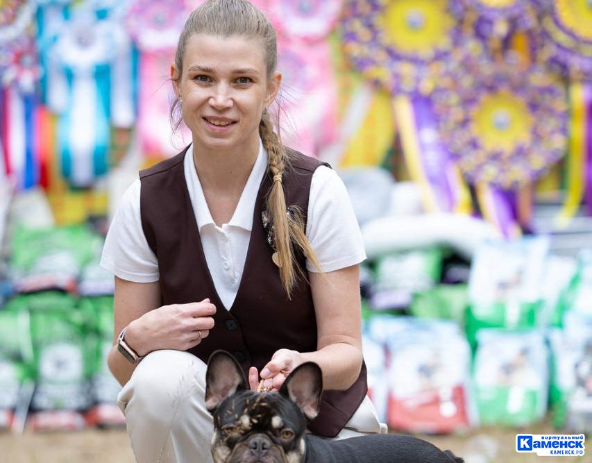 Жительница Каменска про французского бульдога Алексея и профессию хендлера