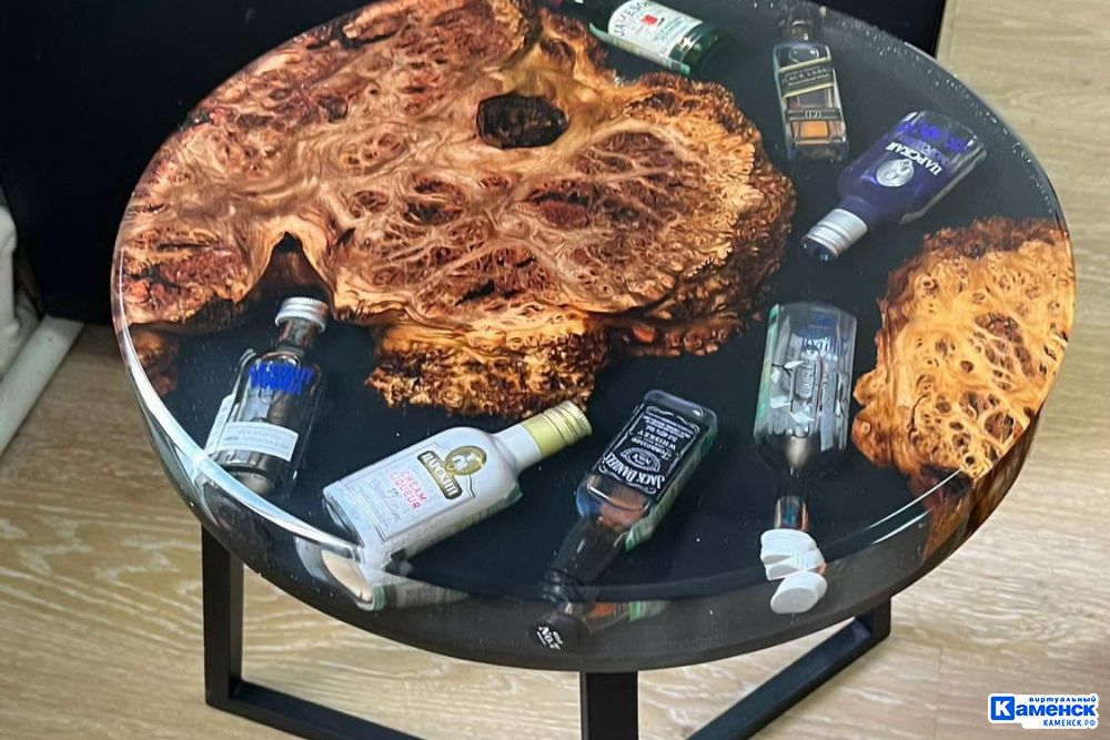 Каменская мастерица про работу со смолой и древесиной