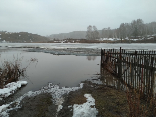 Паводок на Каменке и Исети прошёл