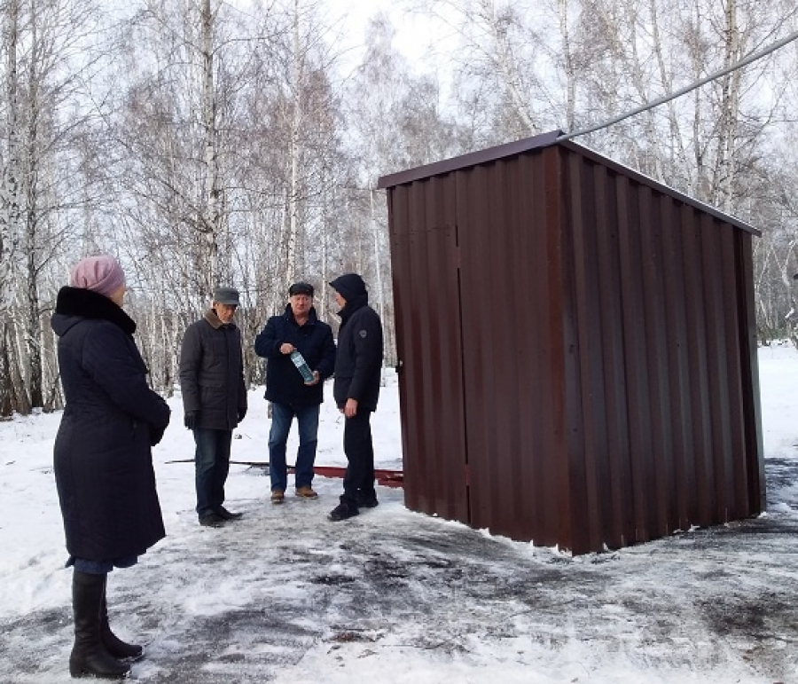 Построена скважина хозяйственно-питьевой воды в деревне Монастырка